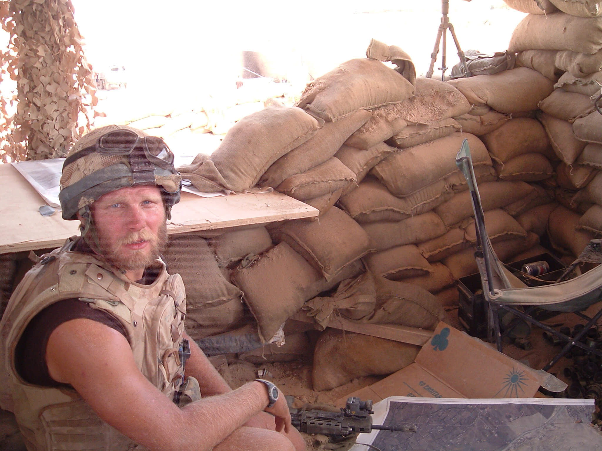 Oliver Ormiston in Afghanistan