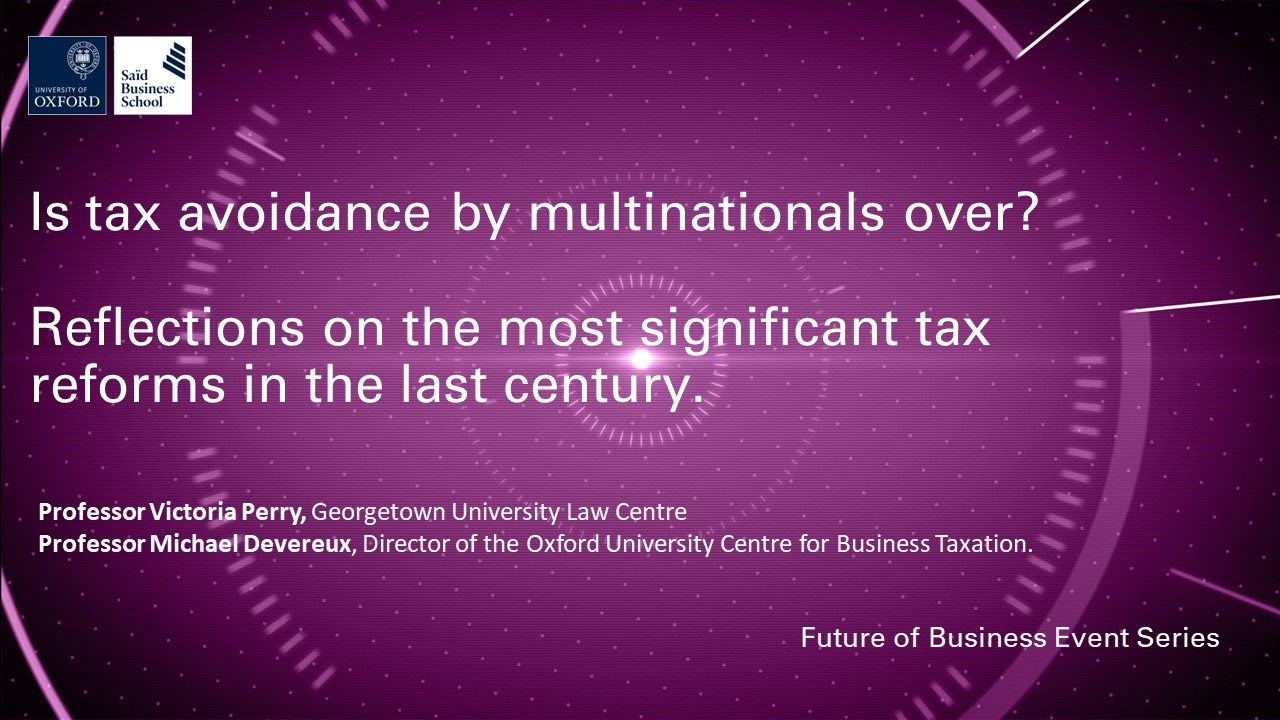 Tax avoidance by multinationals