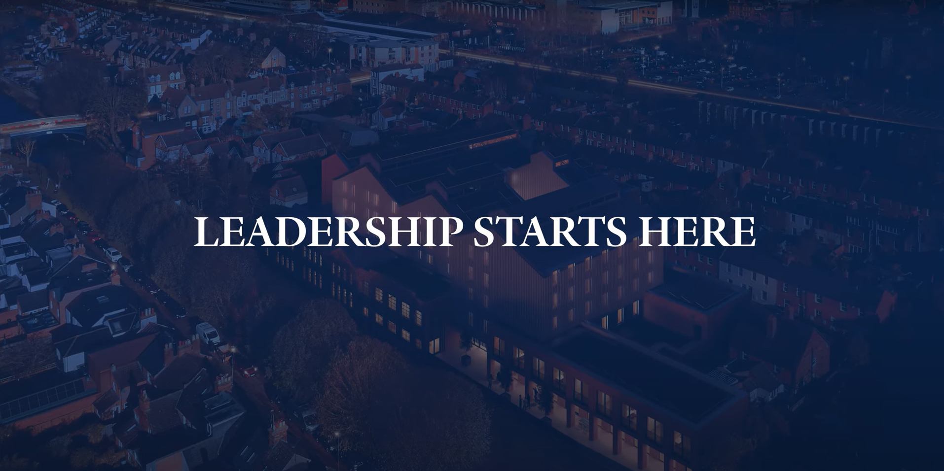 Leadership starts here