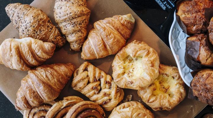 pastries and other freshly baked goods